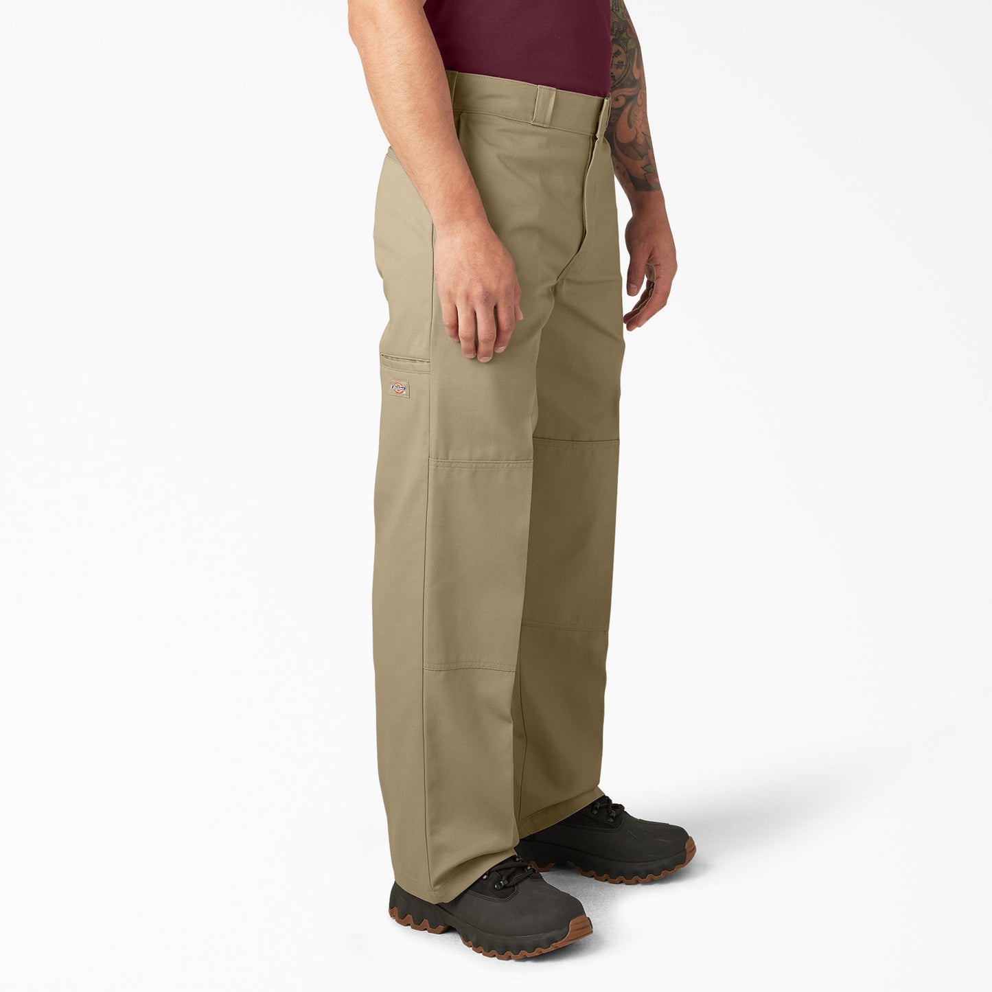 Loose Fit Double Knee Work Pants